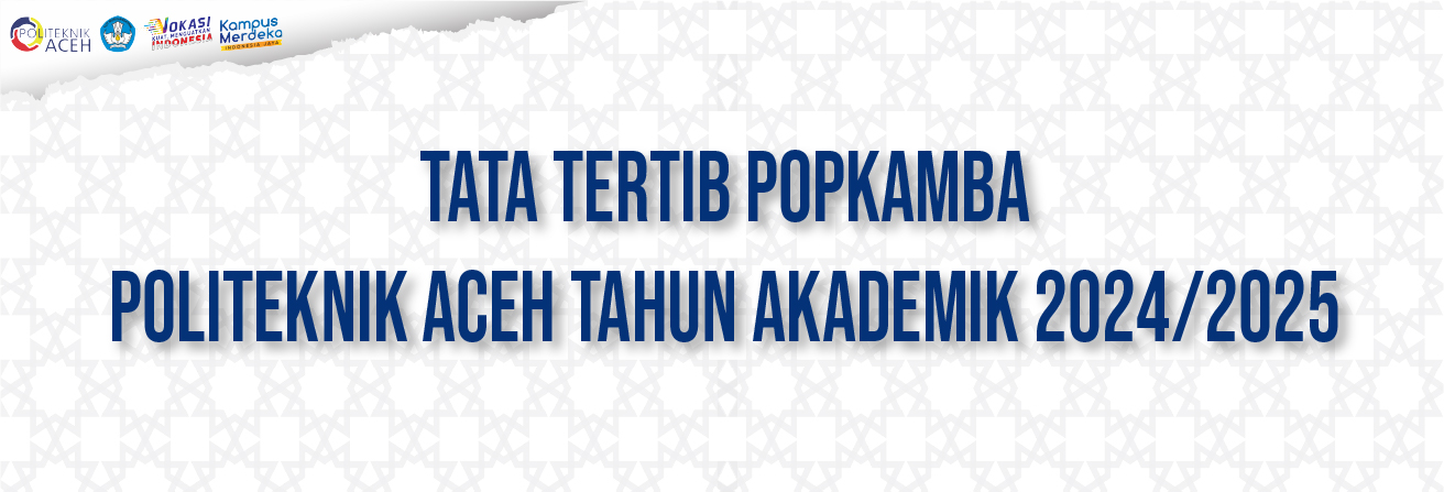 TATA TERTIB POPKAMBA POLITEKNIK ACEH